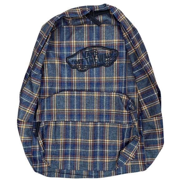 Vans Handbags - Vans off The Wall Women's Realm Plaid Backpack Bag DELETE